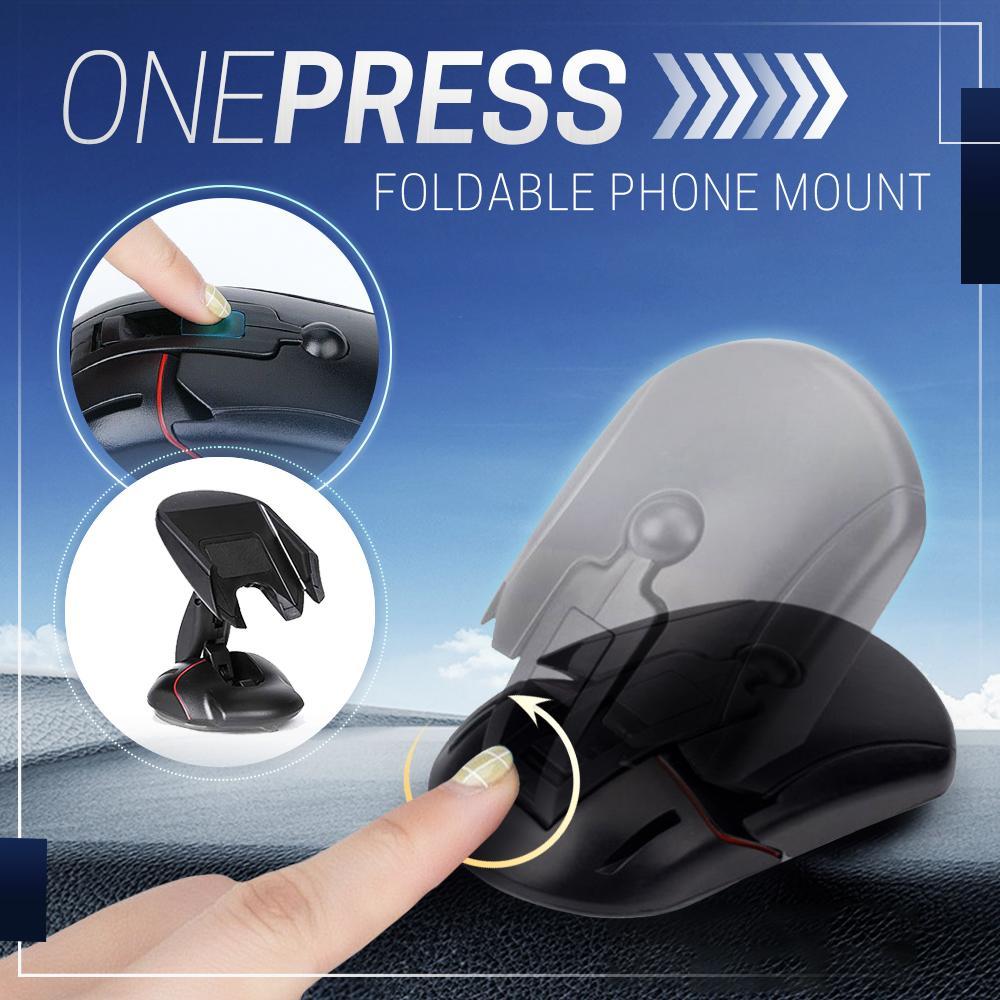 360° Rotatable Foldable Car Phone Mount